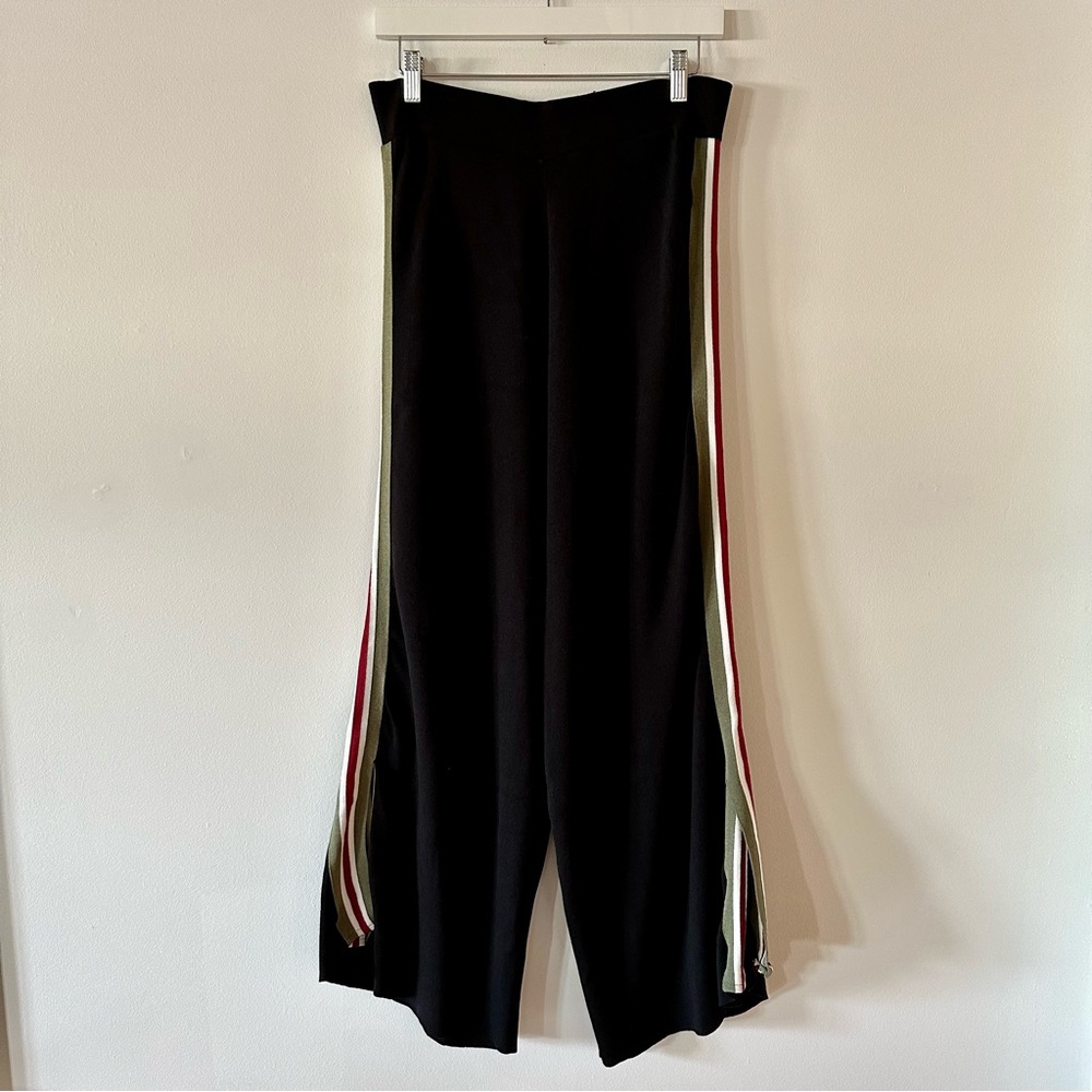 Mango side stripe comfy pants